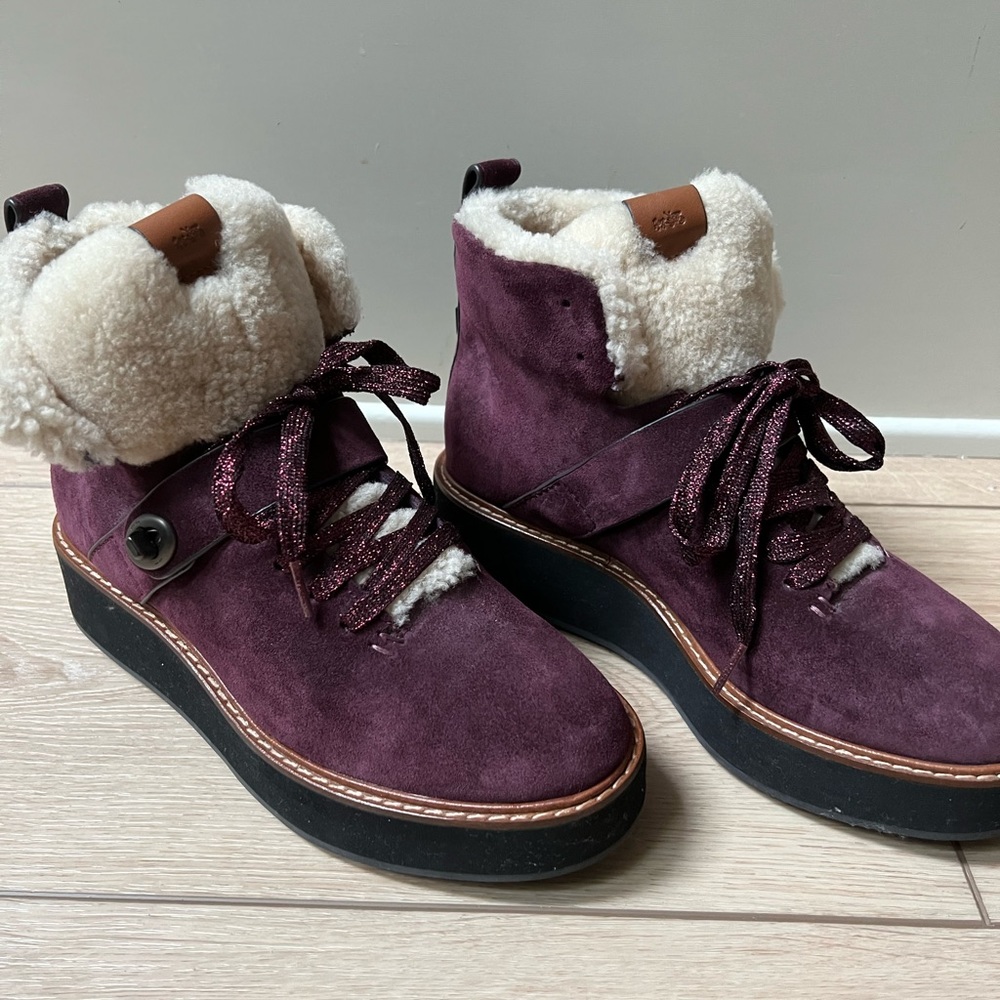 Coach Suede Boots